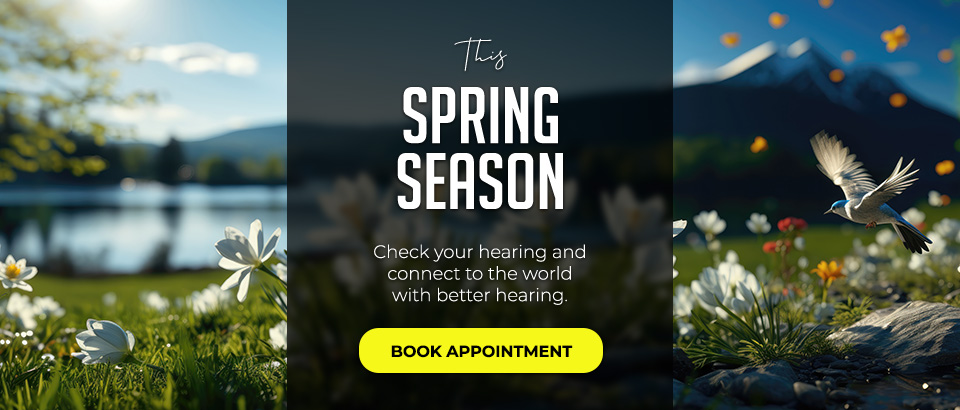 Spring Banner - Sandia Hearing Aids