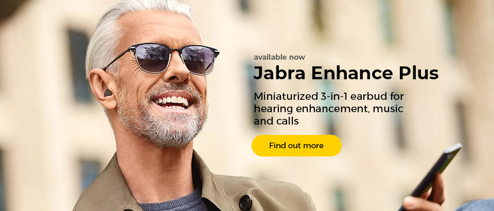 Jabra Enhance Plus Banner - Sandia Hearing Aids